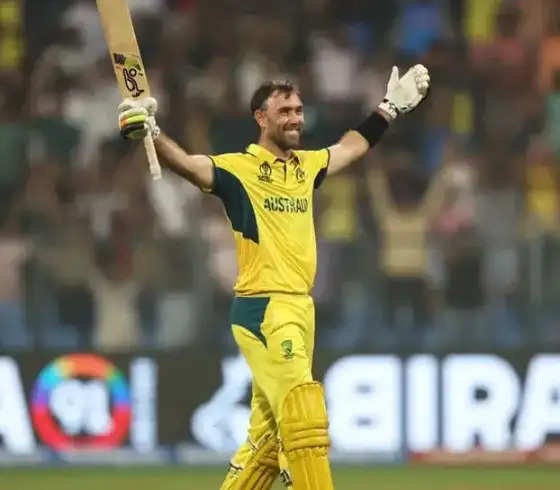 Glenn Maxwell scored a double century while chasing Afghanistan's target of 292 runs and Australia won by three wickets.