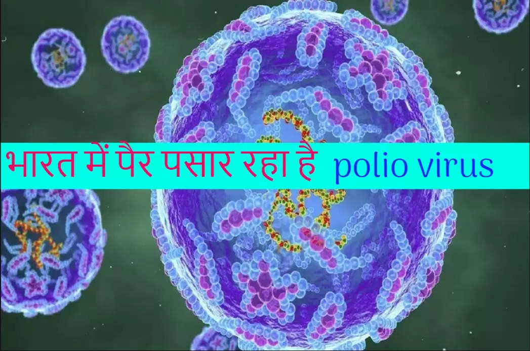 भारत में पैर पसार रहा है पोलियोवायरस