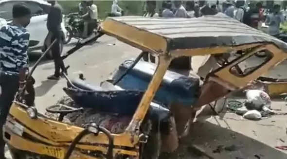 राजस्थान: दौसा में दर्दनाक हादसा, सरकारी बस ने टेंपो को मारी टक्कर, पांच लोगों की मौत और छह घायल