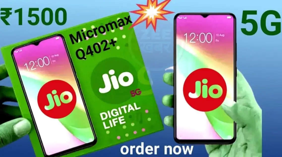 Jio 5G Smartphone 2024 : जिओ ने लांच किया मात्र 1499 रुपया वाला स्मार्टफोन, 6000 mAh बैट्री वाला Jio 5G मोबाइल यहां से देखें फीचर्स।