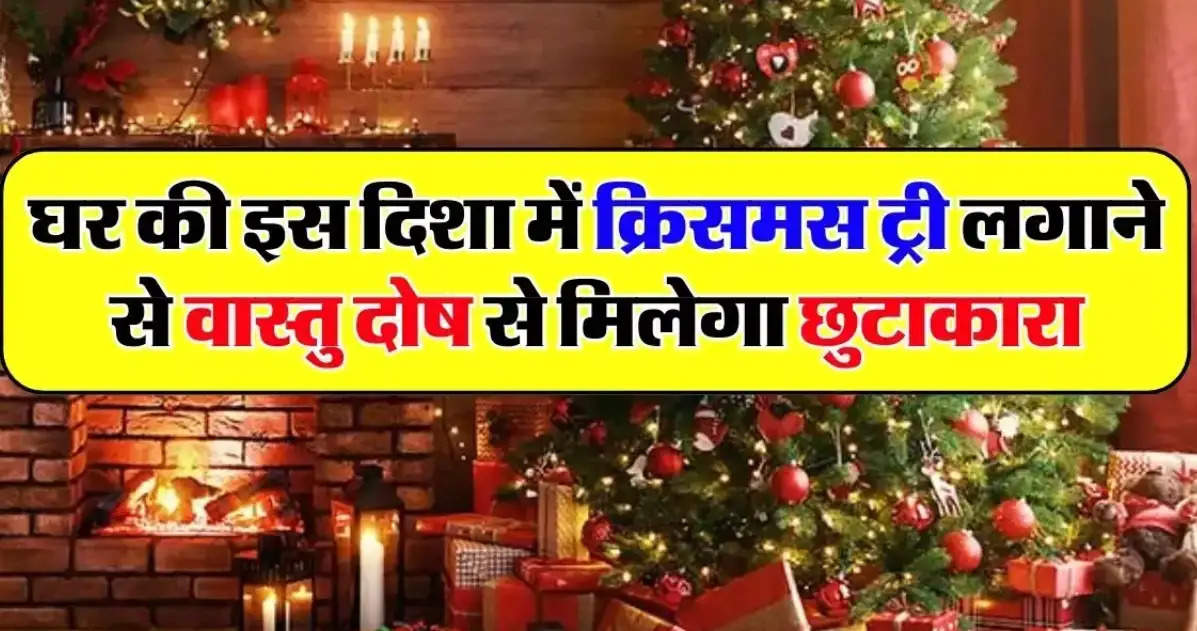 Vastu Tips: क्रिसमस ट्री लगाने की यह है सही दिशा, वास्तु दोष से मिलेगा छुटाकारा