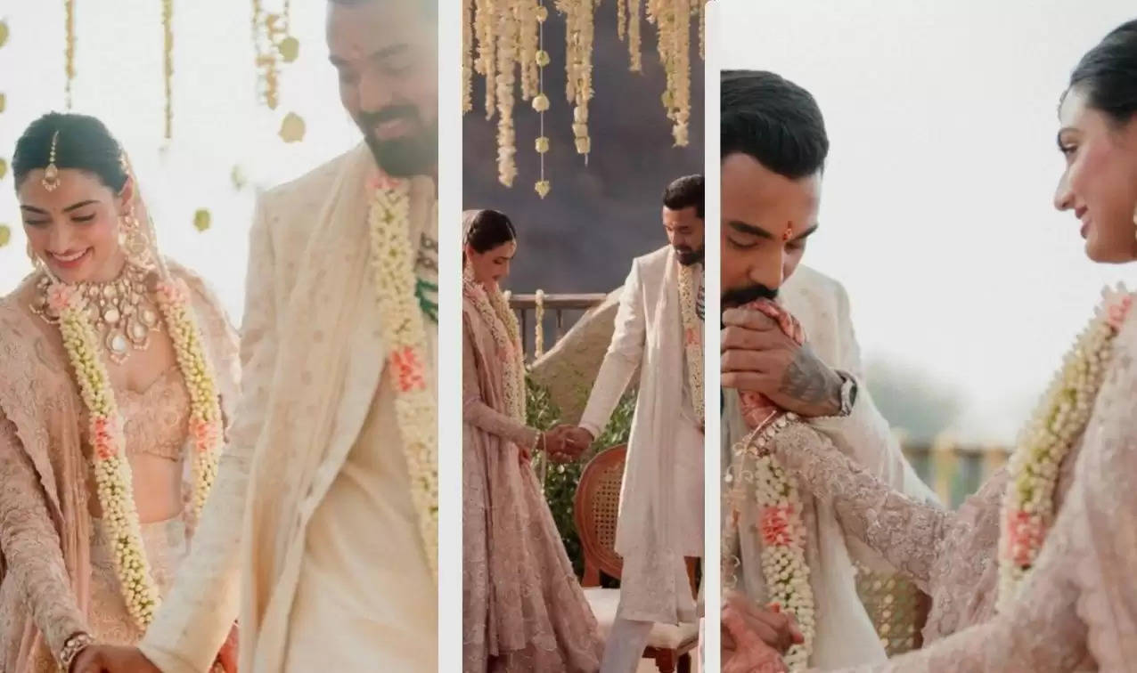 Rahul-Athiya Viral wedding Photos- राहुल-आथिया की शादी की तस्वीरों ने मचाया धमाल, दुल्हन ने लिखा दिल जीतने वाला मैसेज