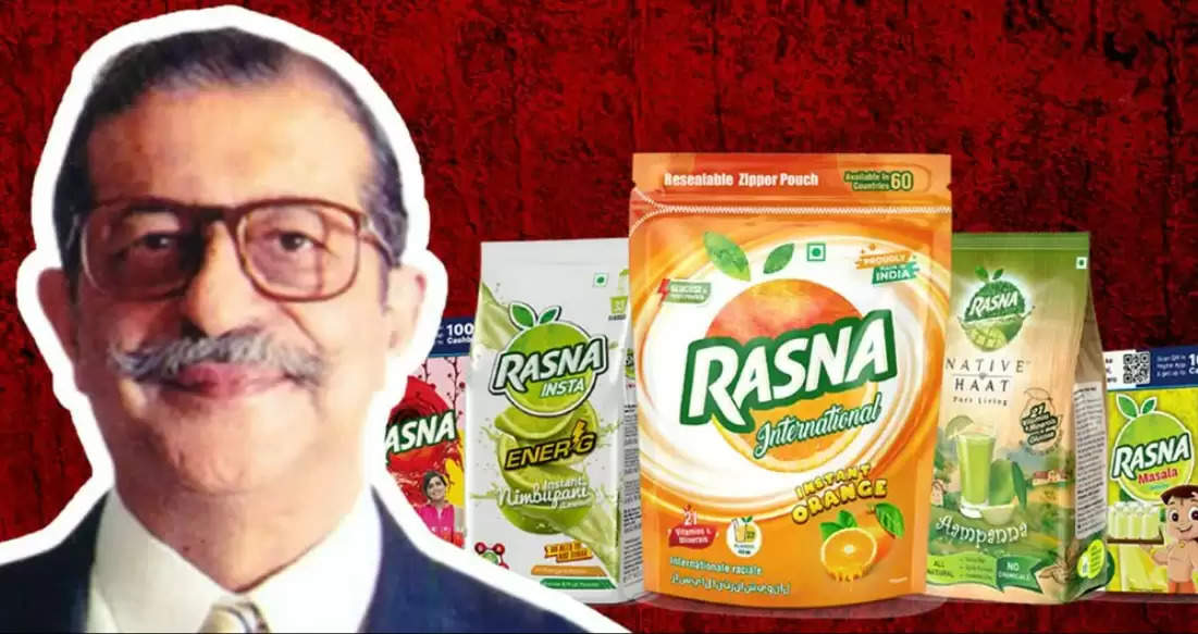 How was Rasna, the most talked about soft drink of the 90s, which reached 60 countries in the world?