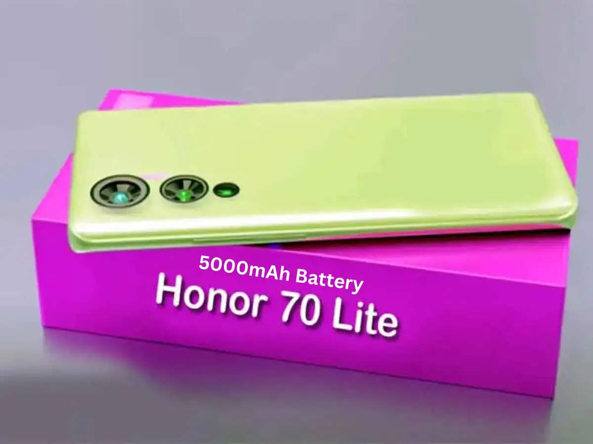 Honor 70 Lite: एक शानदार Honor Smartphone जो प्रशंसकों के दिलों की धड़कनें तेज कर देता है। इसमें 16GB रैम और 5000mAh बैटरी बैकअप है।